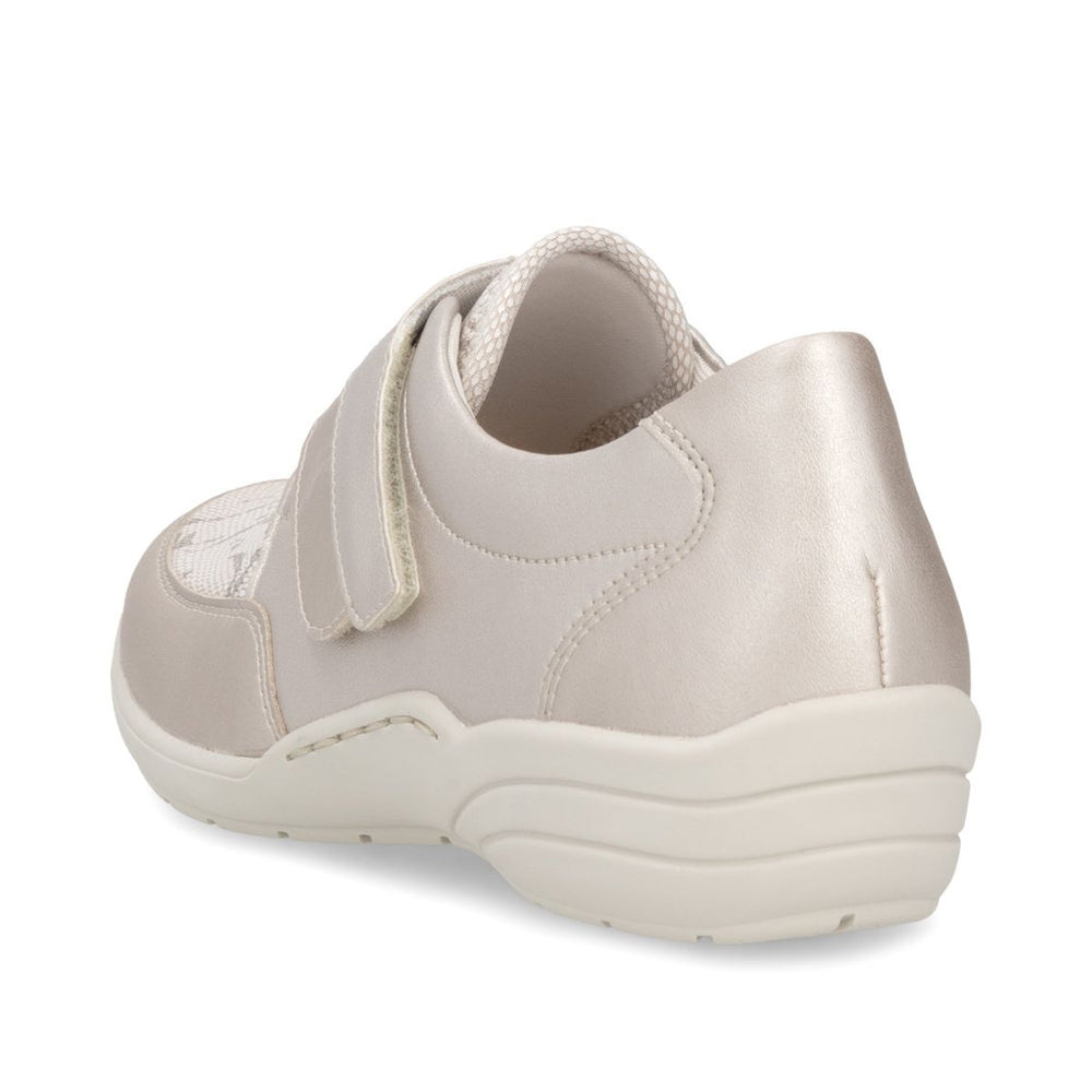 Remonte R7600 Women's Slip On Shoe in Champagne