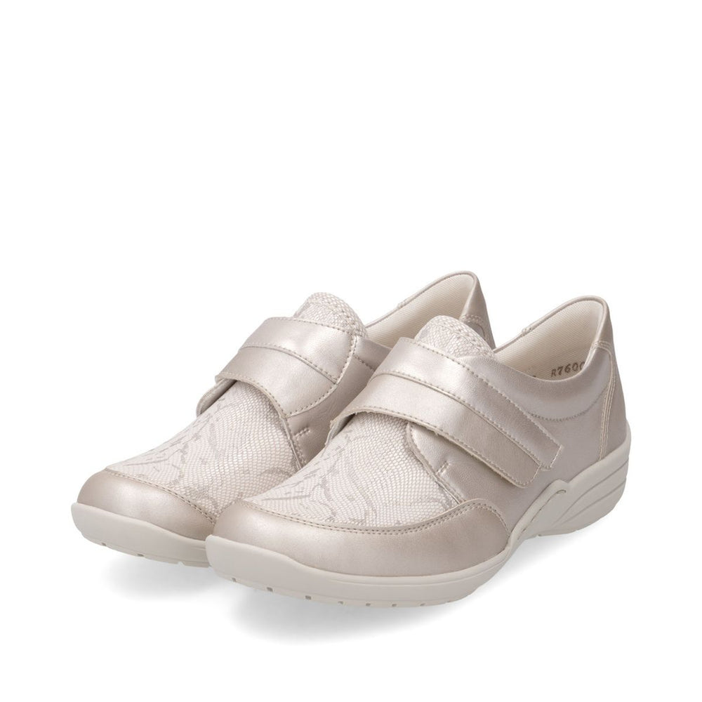 Remonte R7600 Women's Slip On Shoe in Champagne