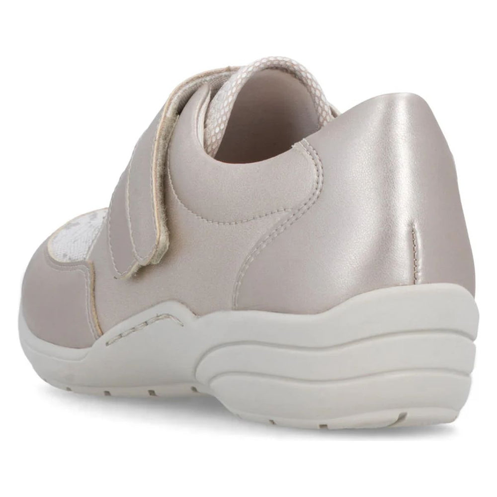 Remonte R7600 Women's Slip On Shoe in Metallic