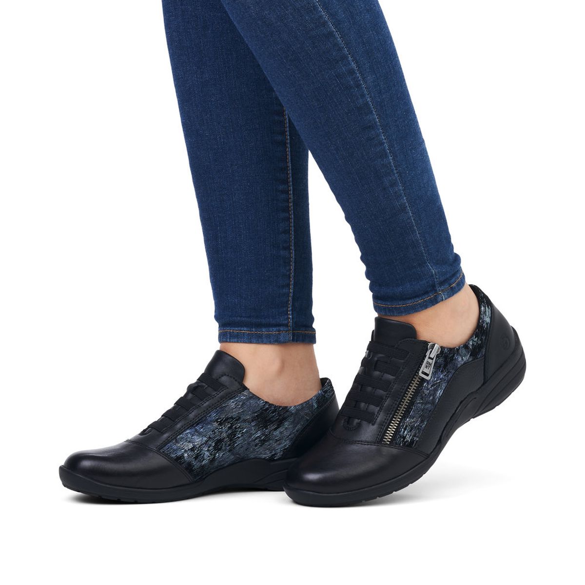 Remonte D7679 Women's Lace Zip Shoe
