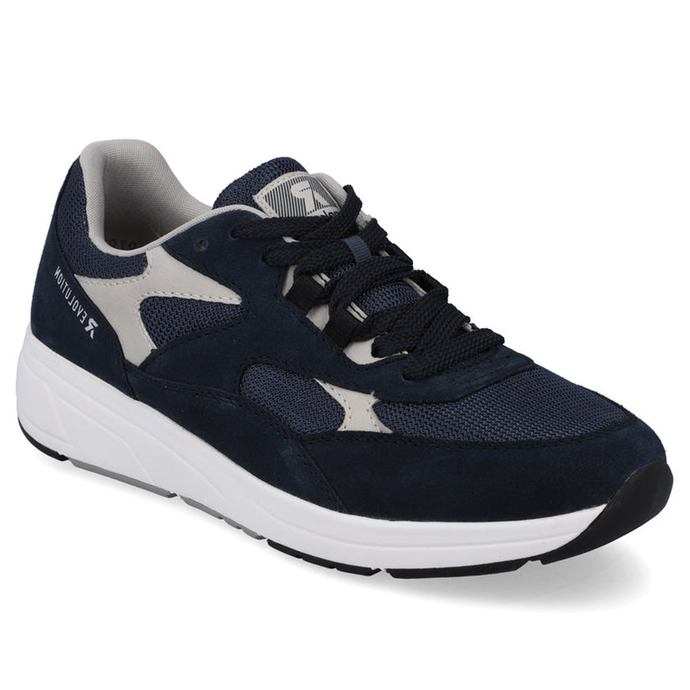 Rieker Evolution Men's Samira Lace Sneaker – Navy