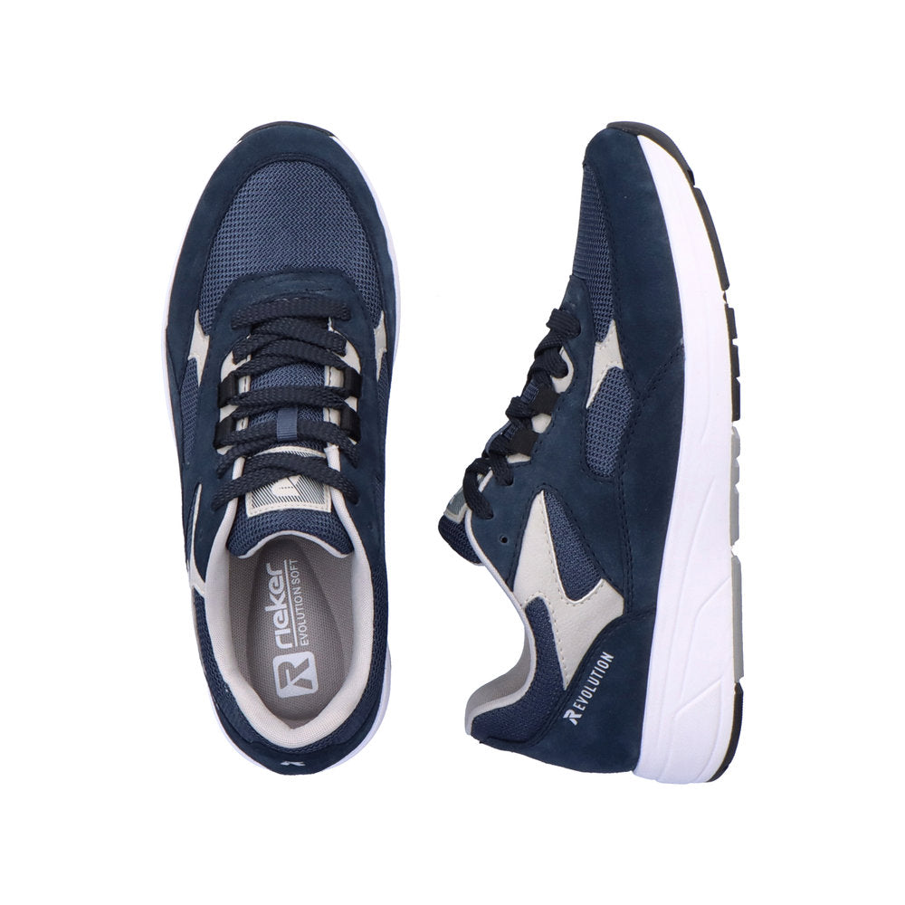 Rieker Evolution Men's Samira Lace Sneaker – Navy