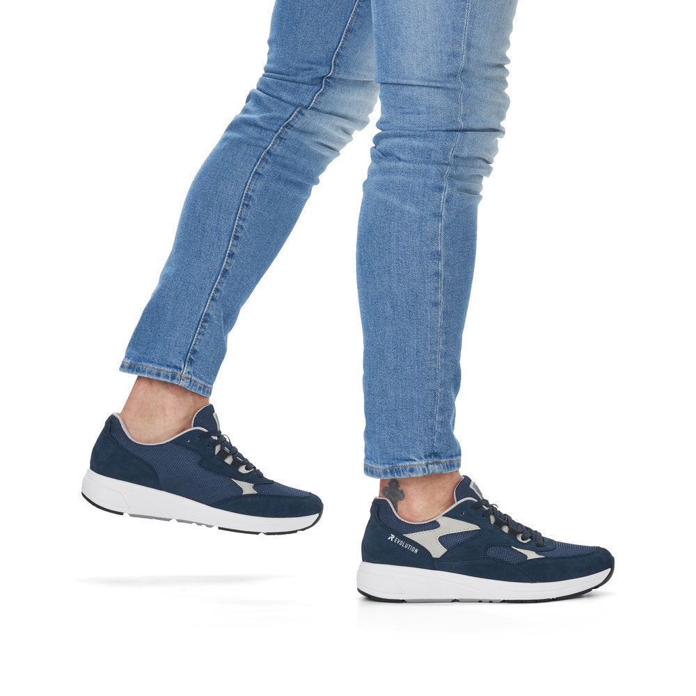 Rieker Evolution Men's Samira Lace Sneaker – Navy