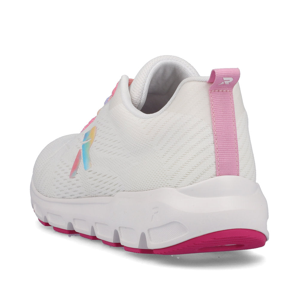 Rieker Evolution Women's Sportec 10 Lace Sneaker – White