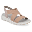 Rieker Evolution Women's Trekking Sandal – Taupe (Style V8408)