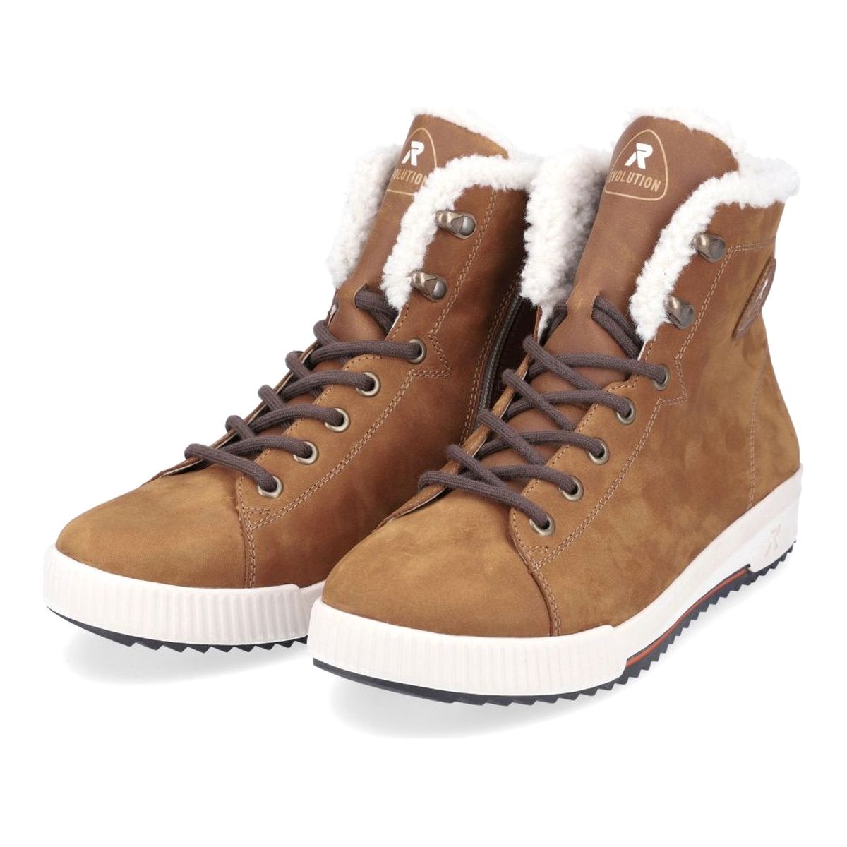 Rieker Evolution Womens W0162 Lace up Ankle Boots