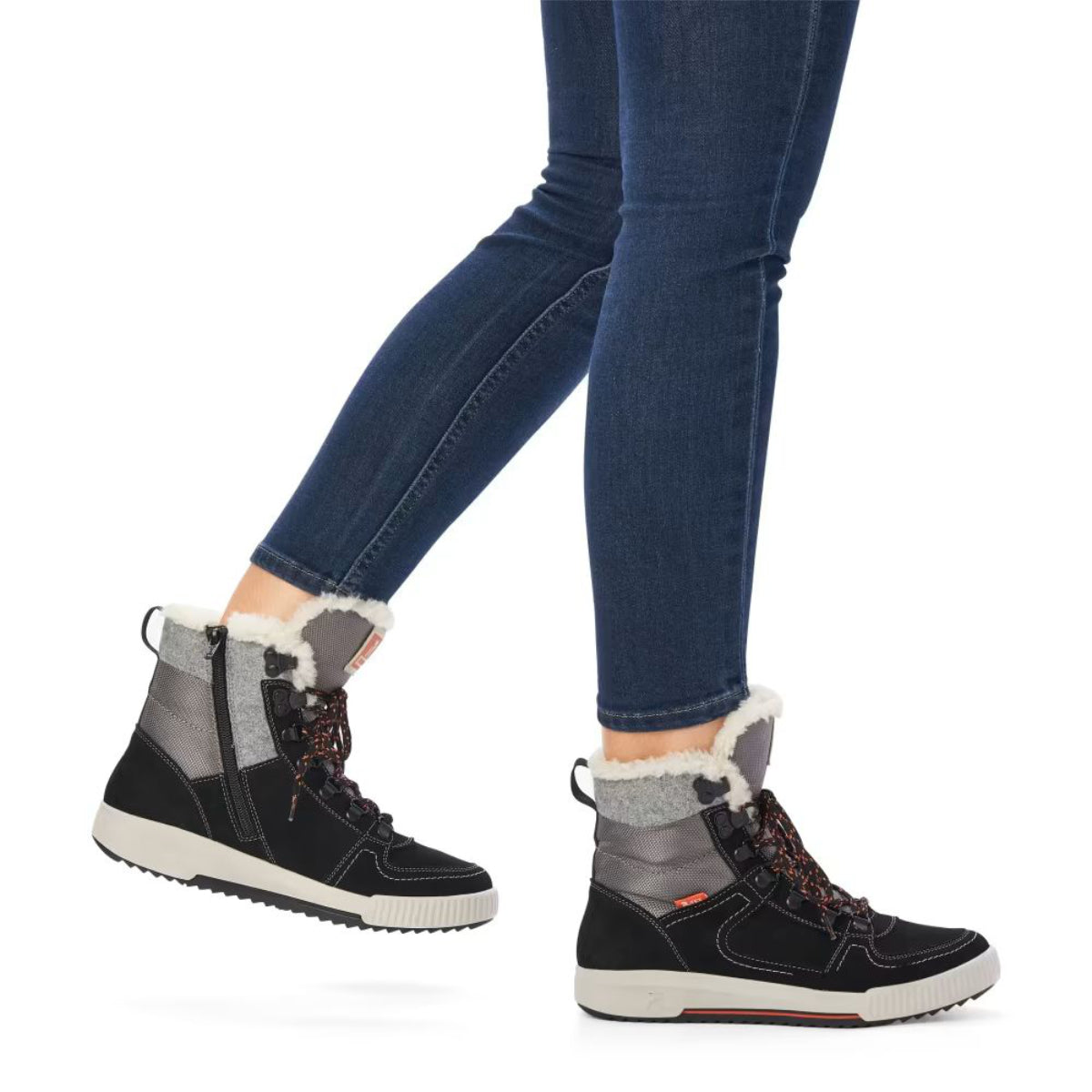 Rieker Evolution Womens W0170 Hi Top Winter Boot