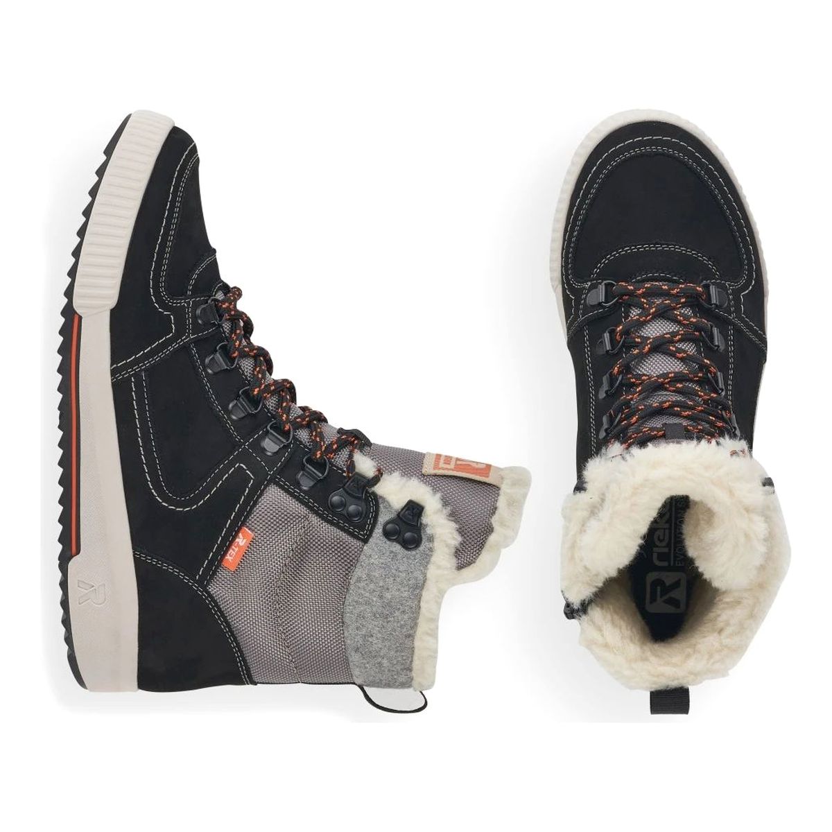 Rieker Evolution Womens W0170 Hi Top Winter Boot