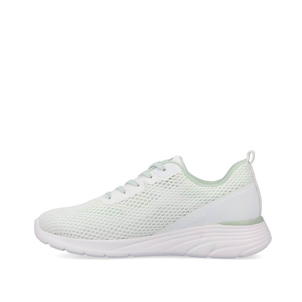 Rieker Evolution Women's Casual Lace Sneaker – White