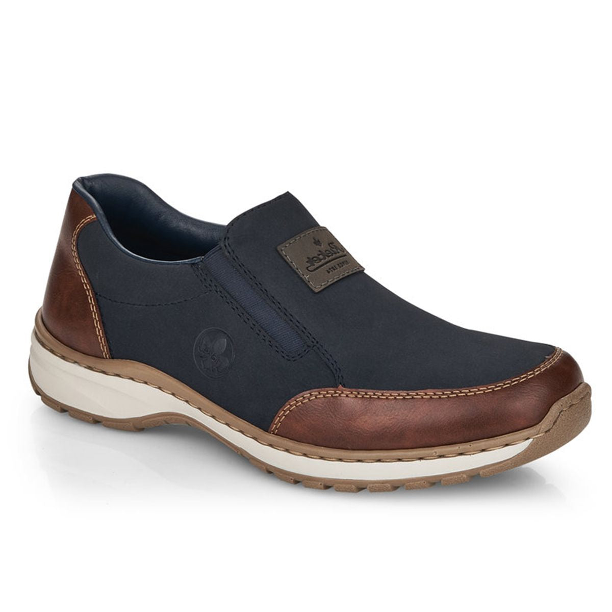 Rieker Men's Slip-On Shoe – Blue Multi
