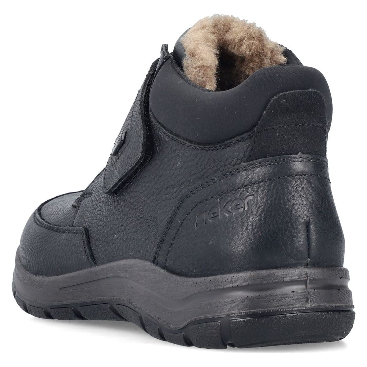Rieker 03680 Men's Ankle Waterproof Boots - Black