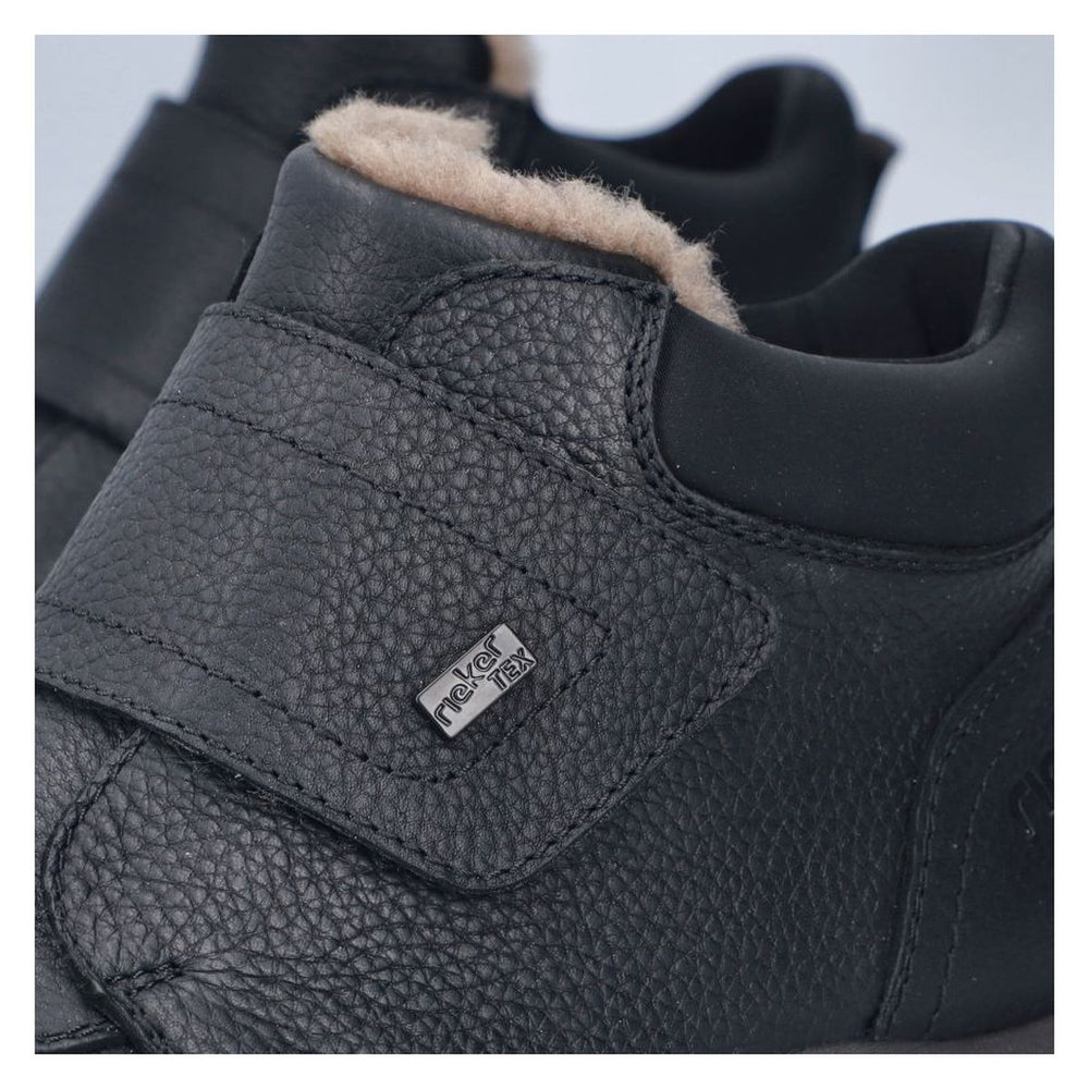Rieker 03680 Men's Ankle Waterproof Boots - Black