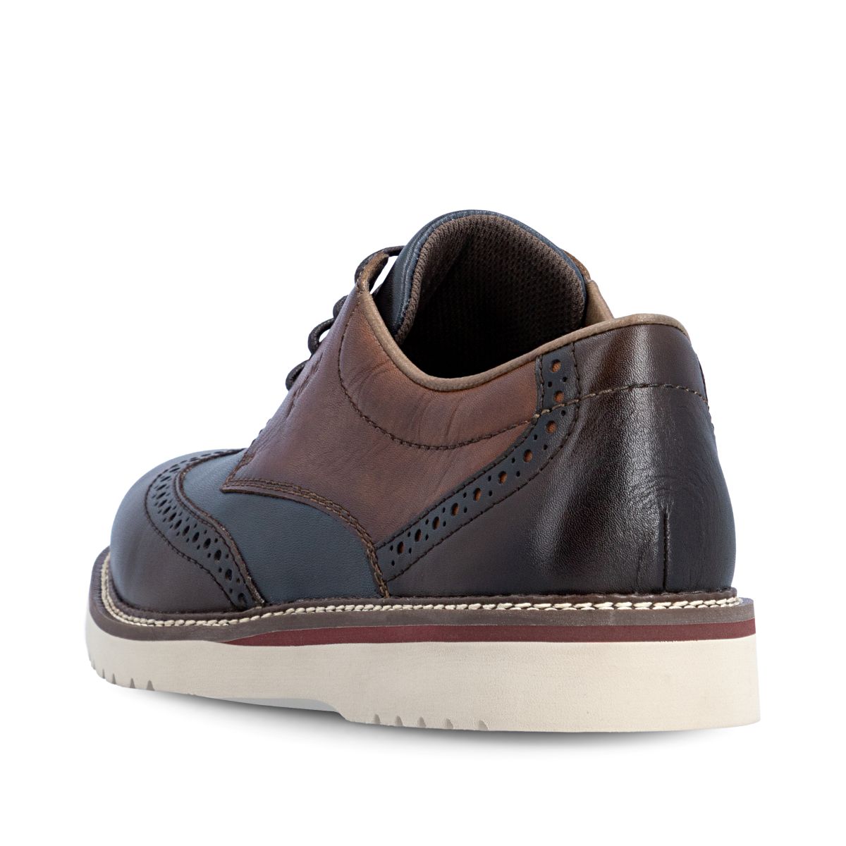 Rieker 04504 Men's Lace Wide Shoe – Blue Multi