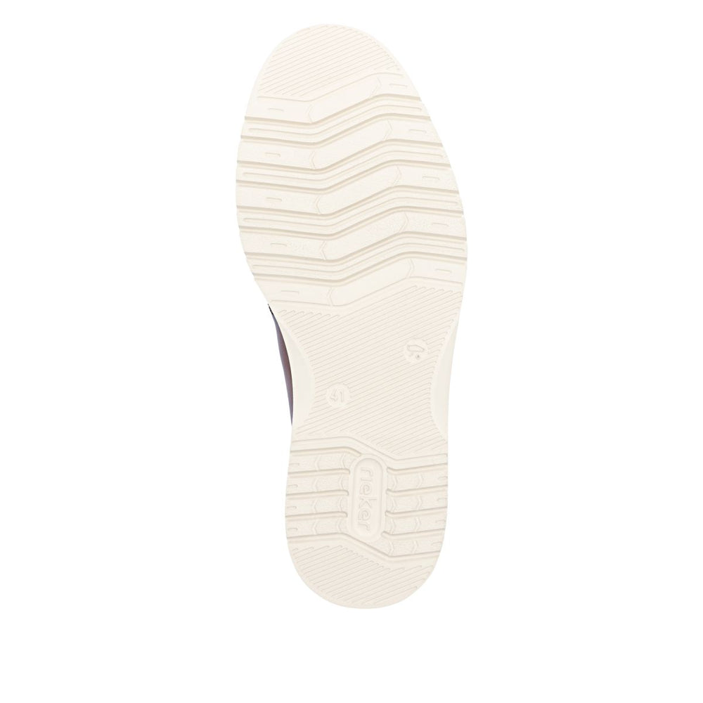 Rieker 04504 Men's Lace Wide Shoe – Blue Multi