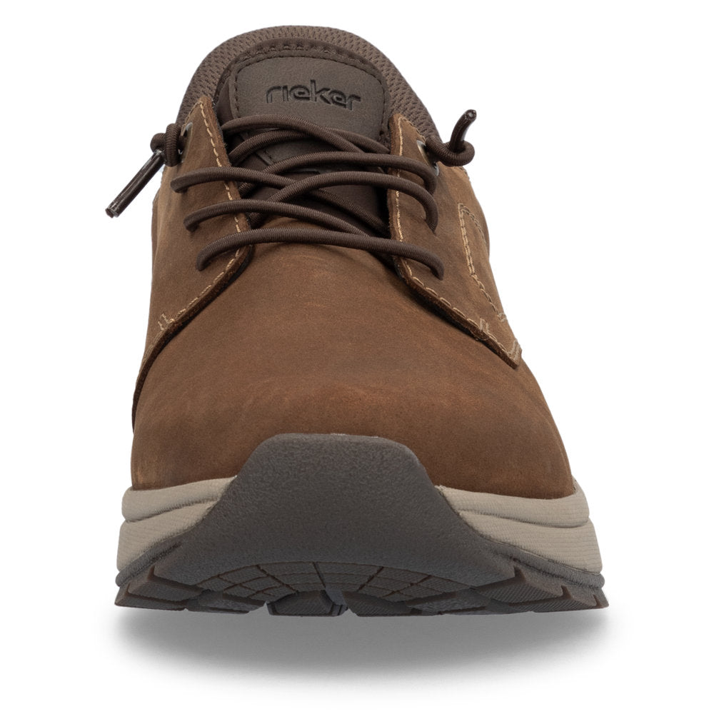 Rieker 11050 Men's Ready to Go Lace-Up Shoe in Brown