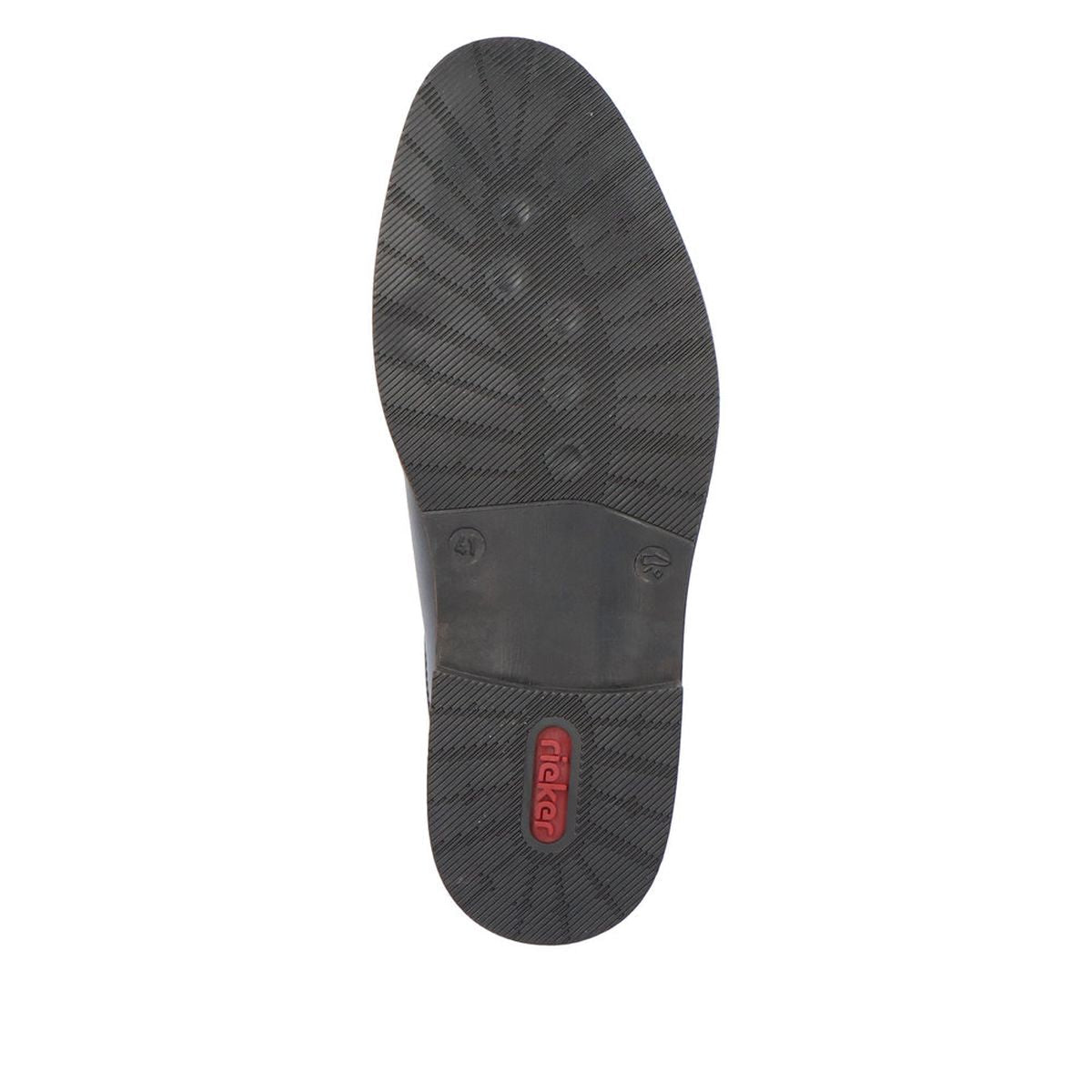 Rieker Men's Leather Lace-Up Shoe – Black