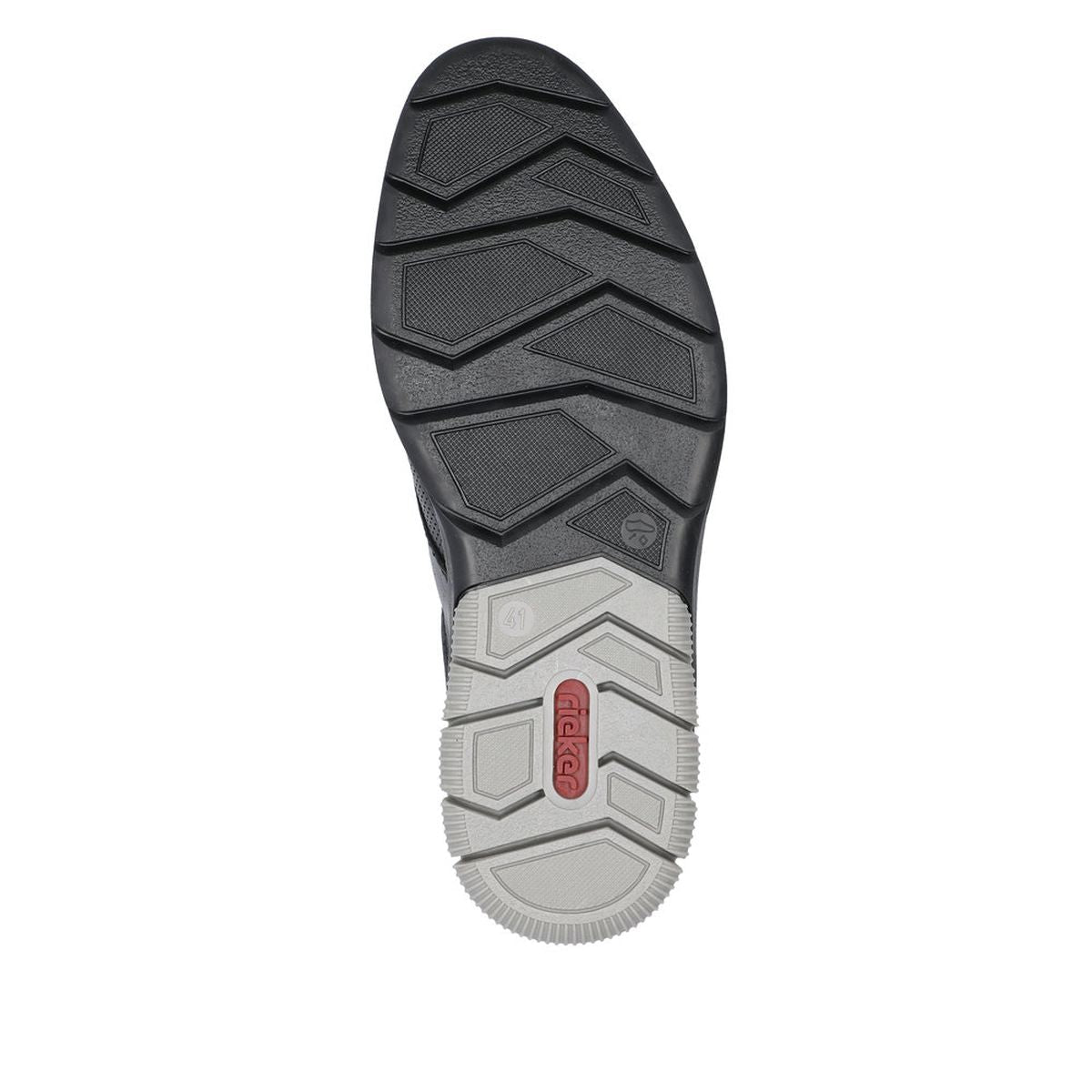 Rieker 14450 Men's Slip-On Shoes in Black