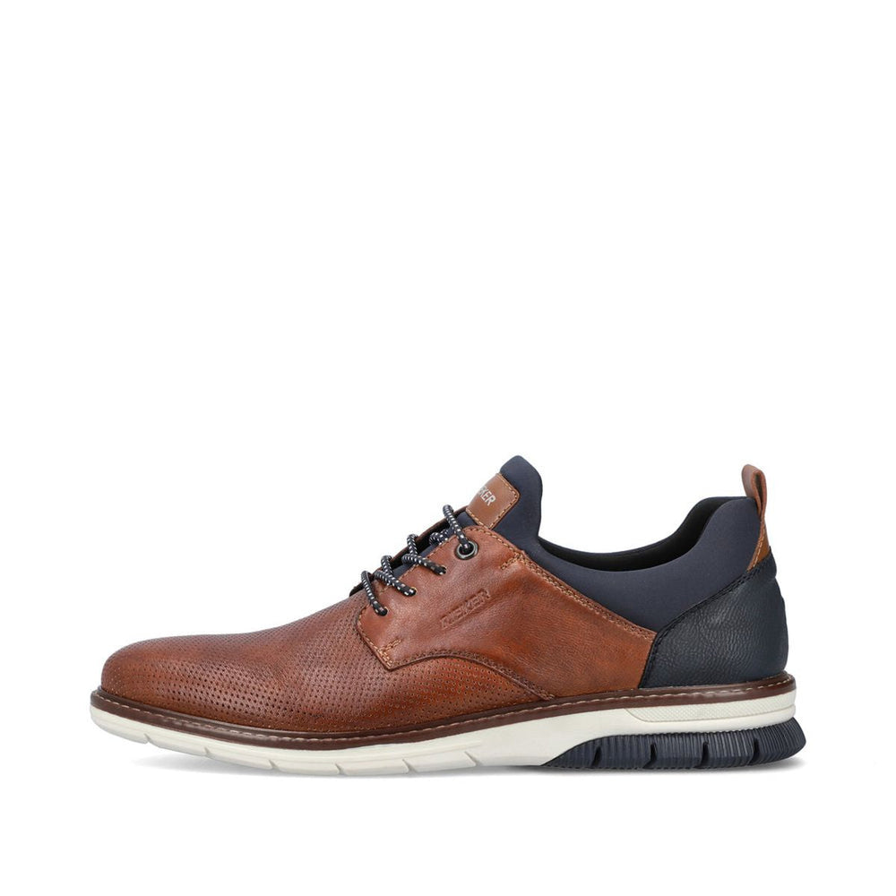 Rieker 14450 Men's Slip-On Shoes in Tan