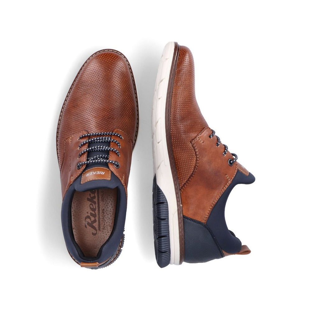 Rieker 14450 Men's Slip-On Shoes in Tan