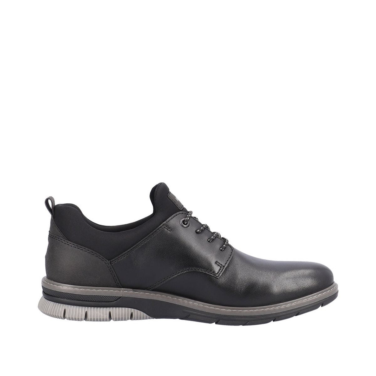 Rieker 14454 Men's Dress Slip-On Shoes in Black