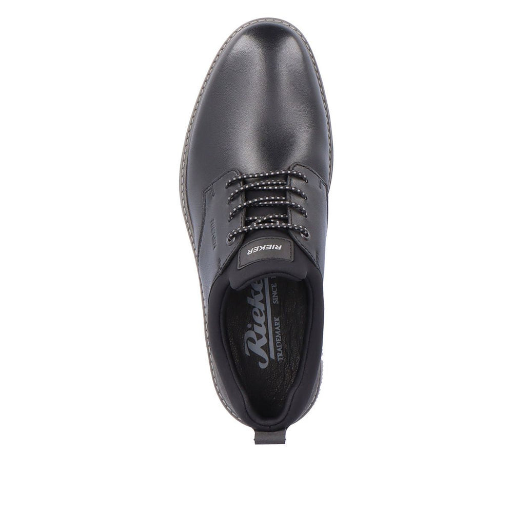 Rieker 14454 Men's Dress Slip-On Shoes in Black