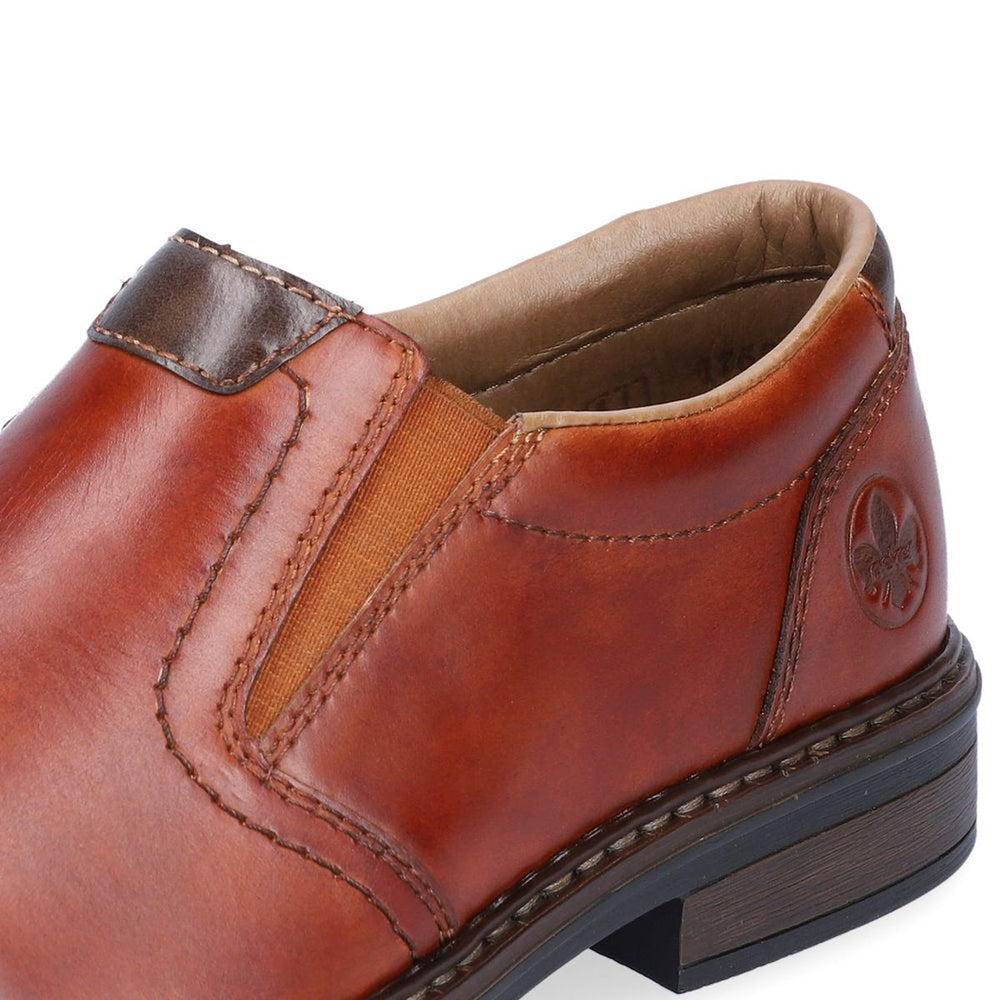Rieker 17659 Men's Dress Slip-On Shoes in Brown