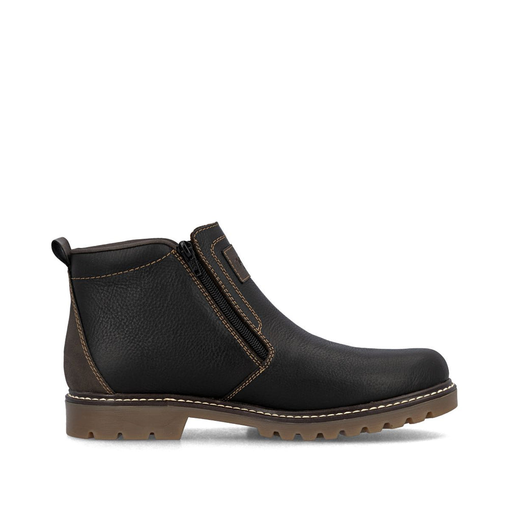 Rieker 39871 Men's Ankle Waterproof Boot – Brown