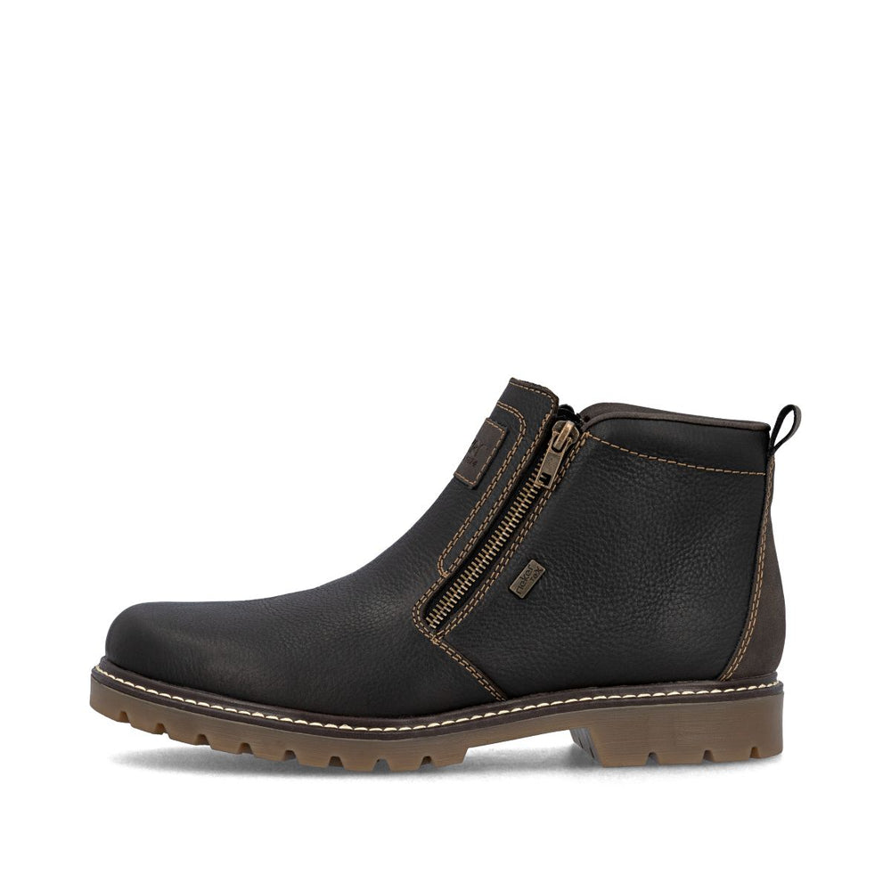 Rieker 39871 Men's Ankle Waterproof Boot – Brown