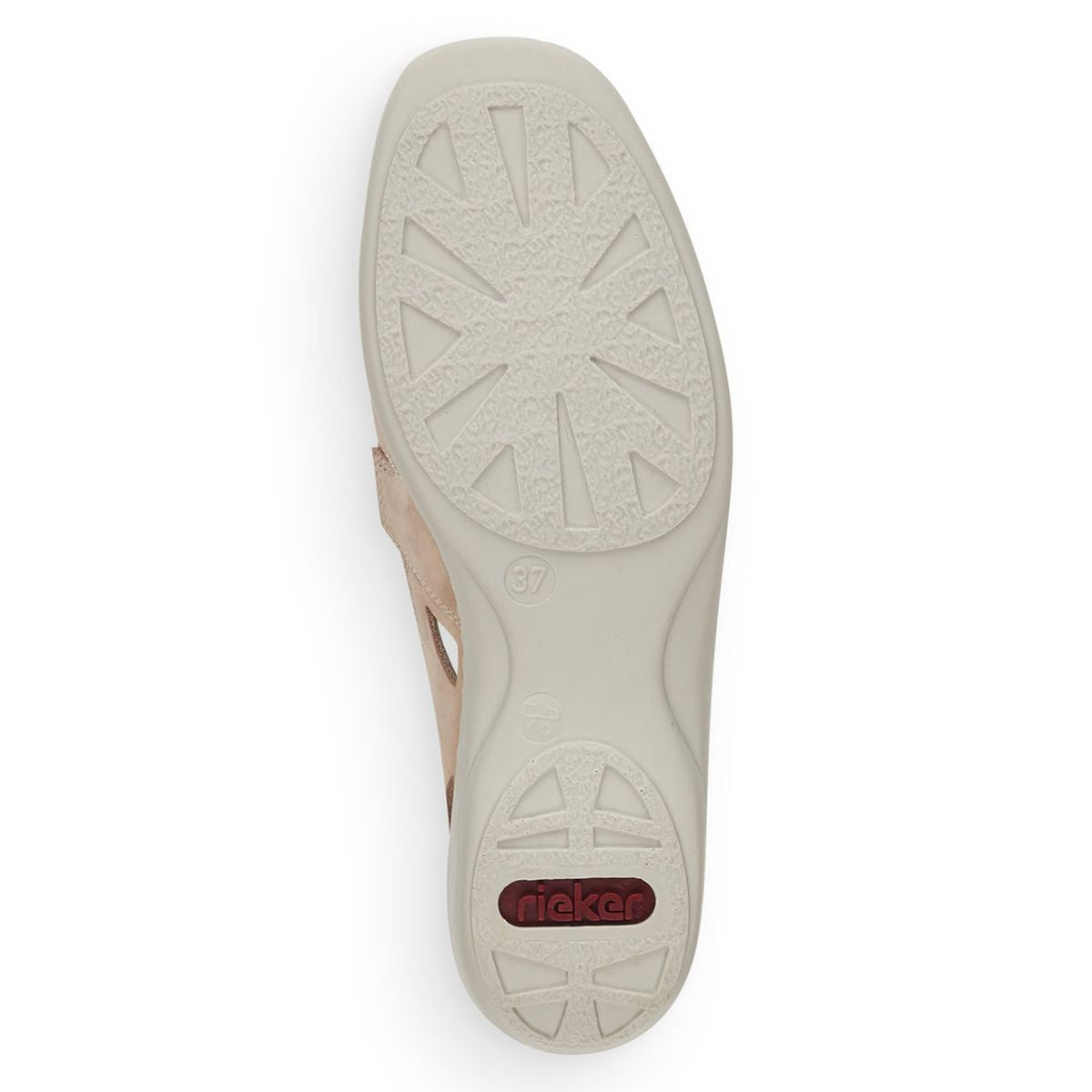 Rieker 41385 Women's Casual Slip-On in Beige