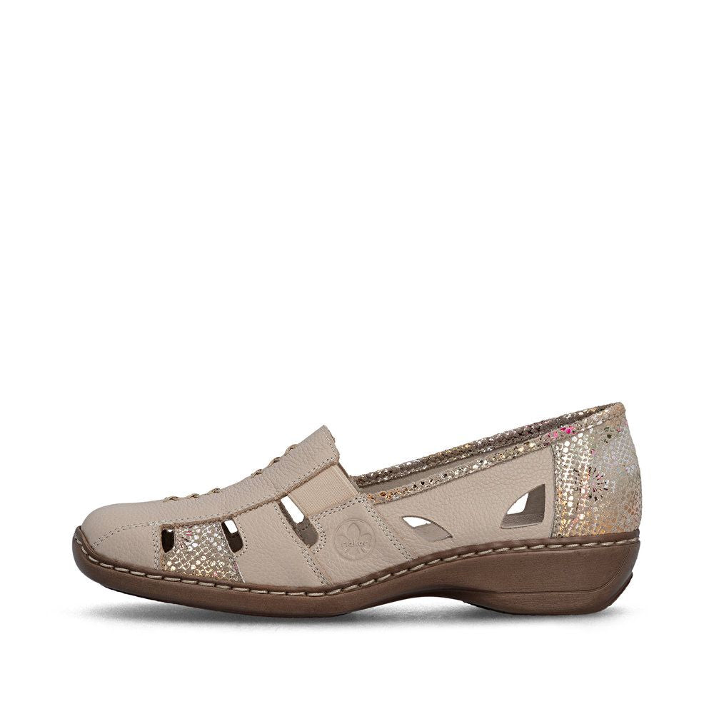 Rieker 41385 Women's Casual Slip-On in Multi