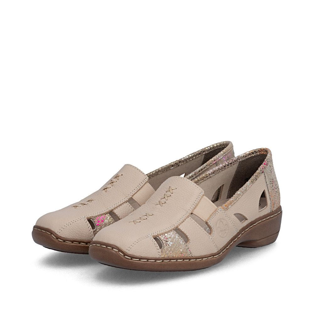 Rieker 41385 Women's Casual Slip-On in Multi