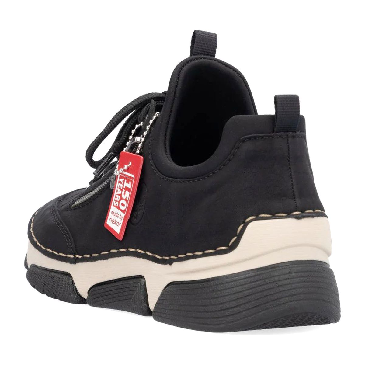 Rieker 45973 Women's Slip On Shoes in Black