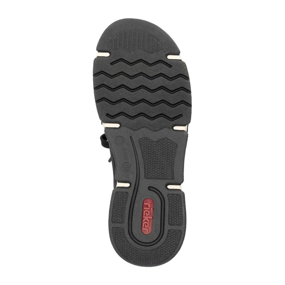 Rieker 45973 Women's Slip On Shoes in Black