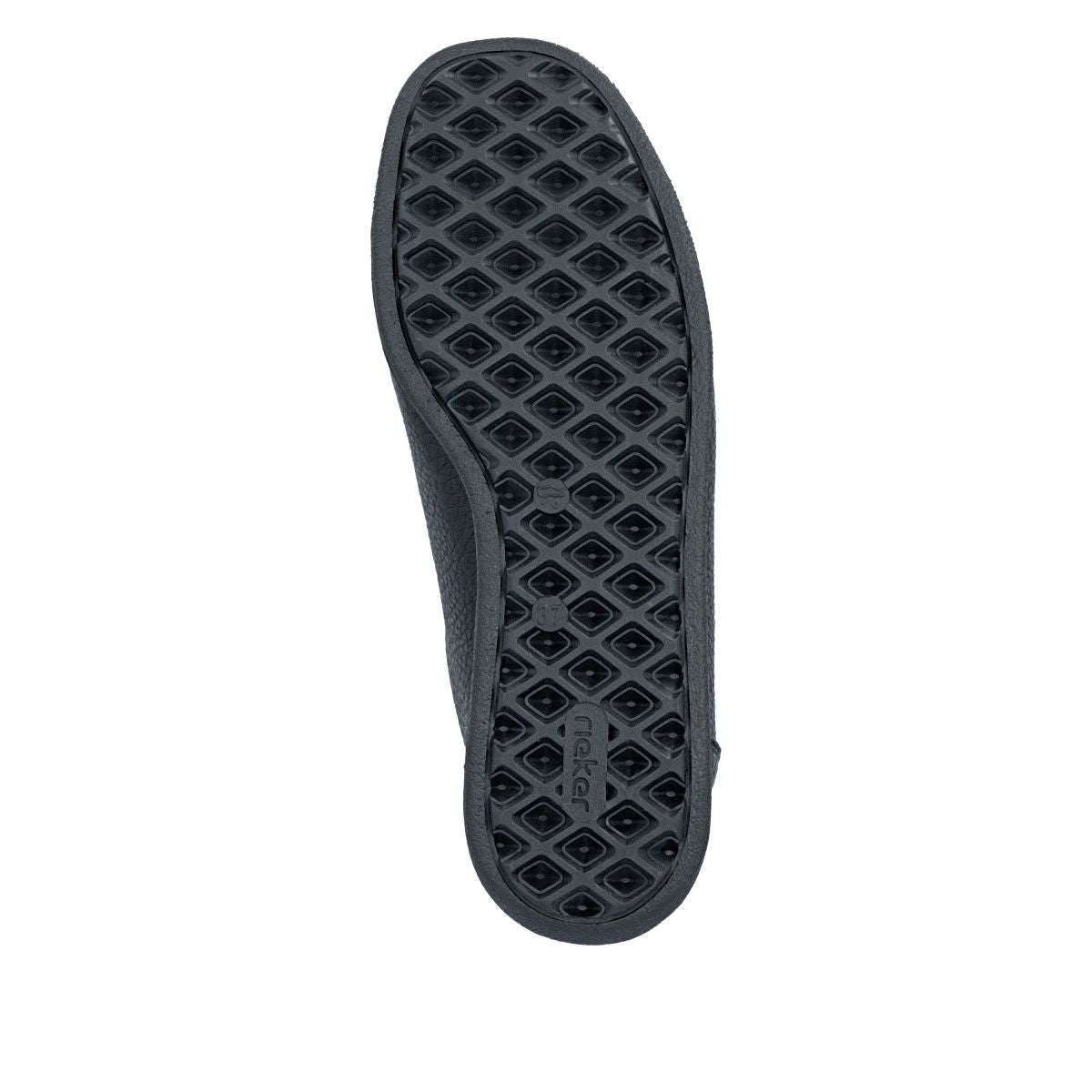 Rieker 47202 Women's Lace Zip Shoe – Black