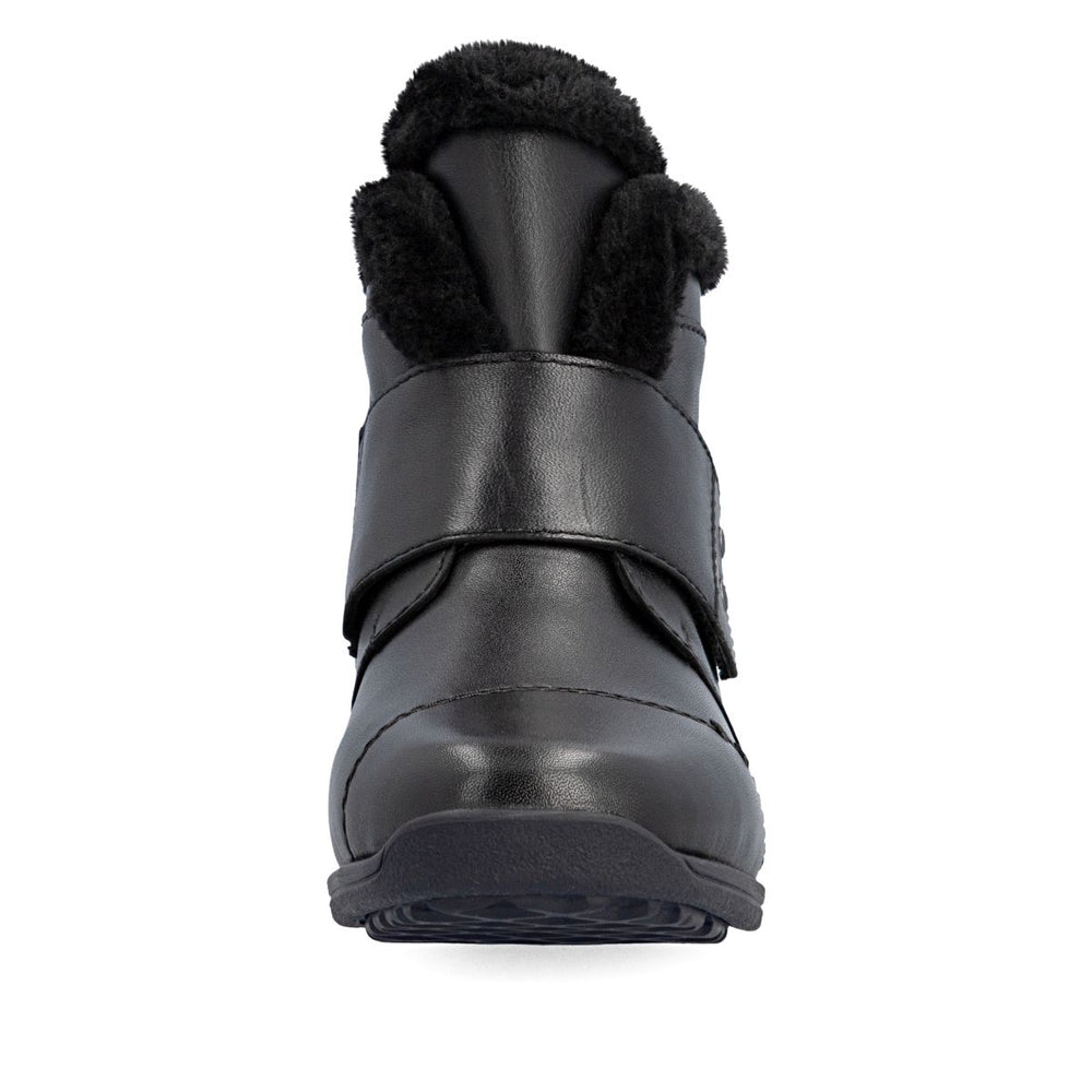 Rieker 47268 Women's Ankle Waterproof Boots - Black