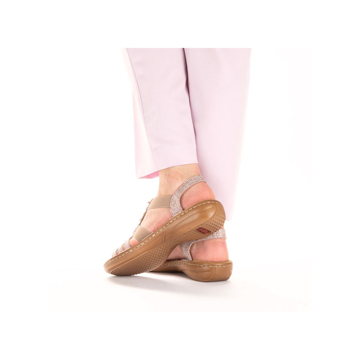Rieker 60818 Women's Strap Sandals – Pink