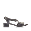 Rieker 62662 Women's Block Heel Sandals – Black