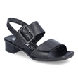 Rieker 62663 Women's Strap Sandals – Black