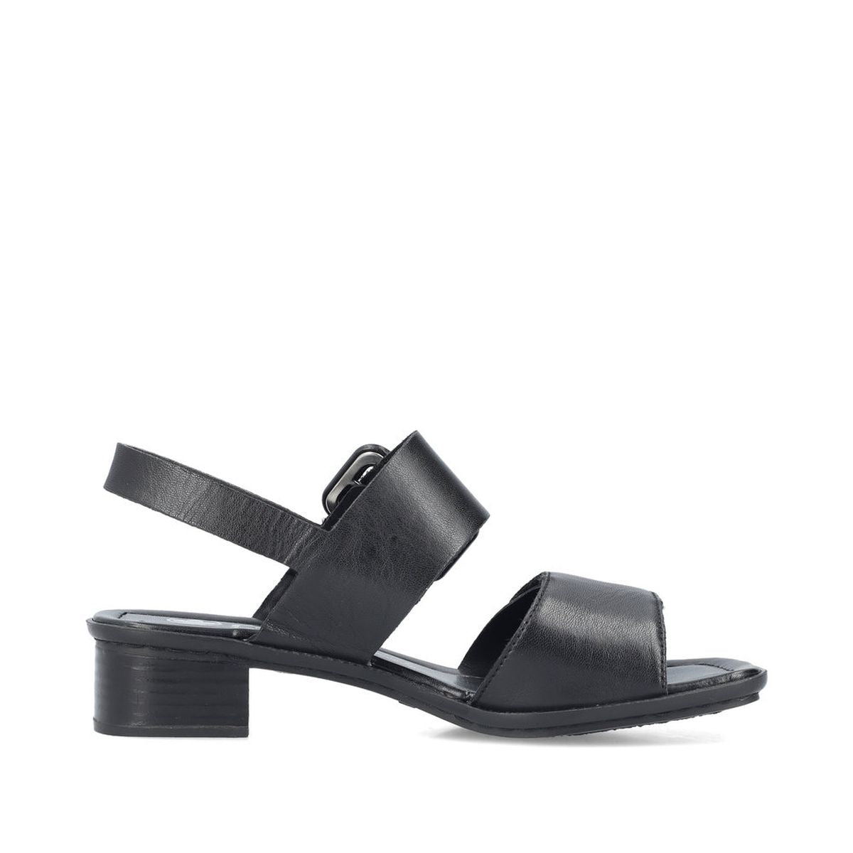Rieker 62663 Women's Strap Sandals – Black