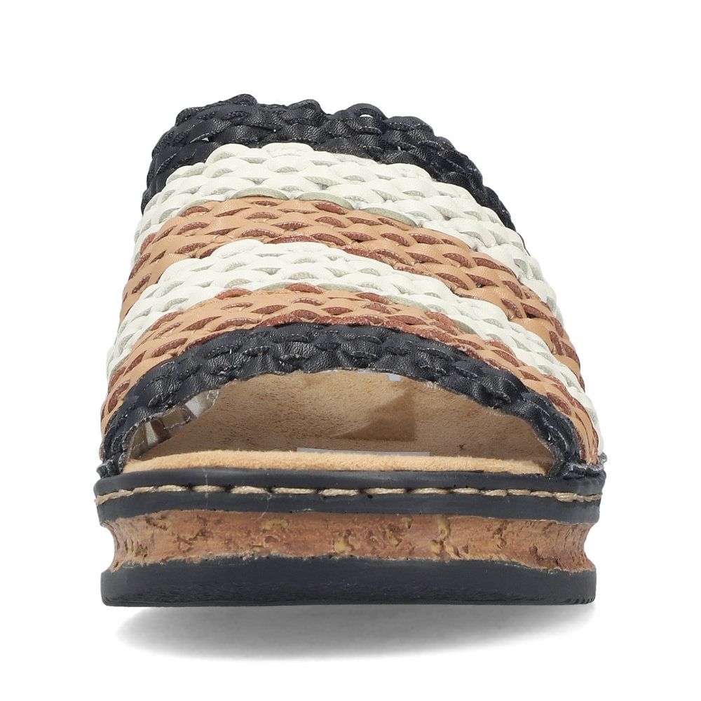 Rieker 629P8 Women's Slide Sandals – Multi