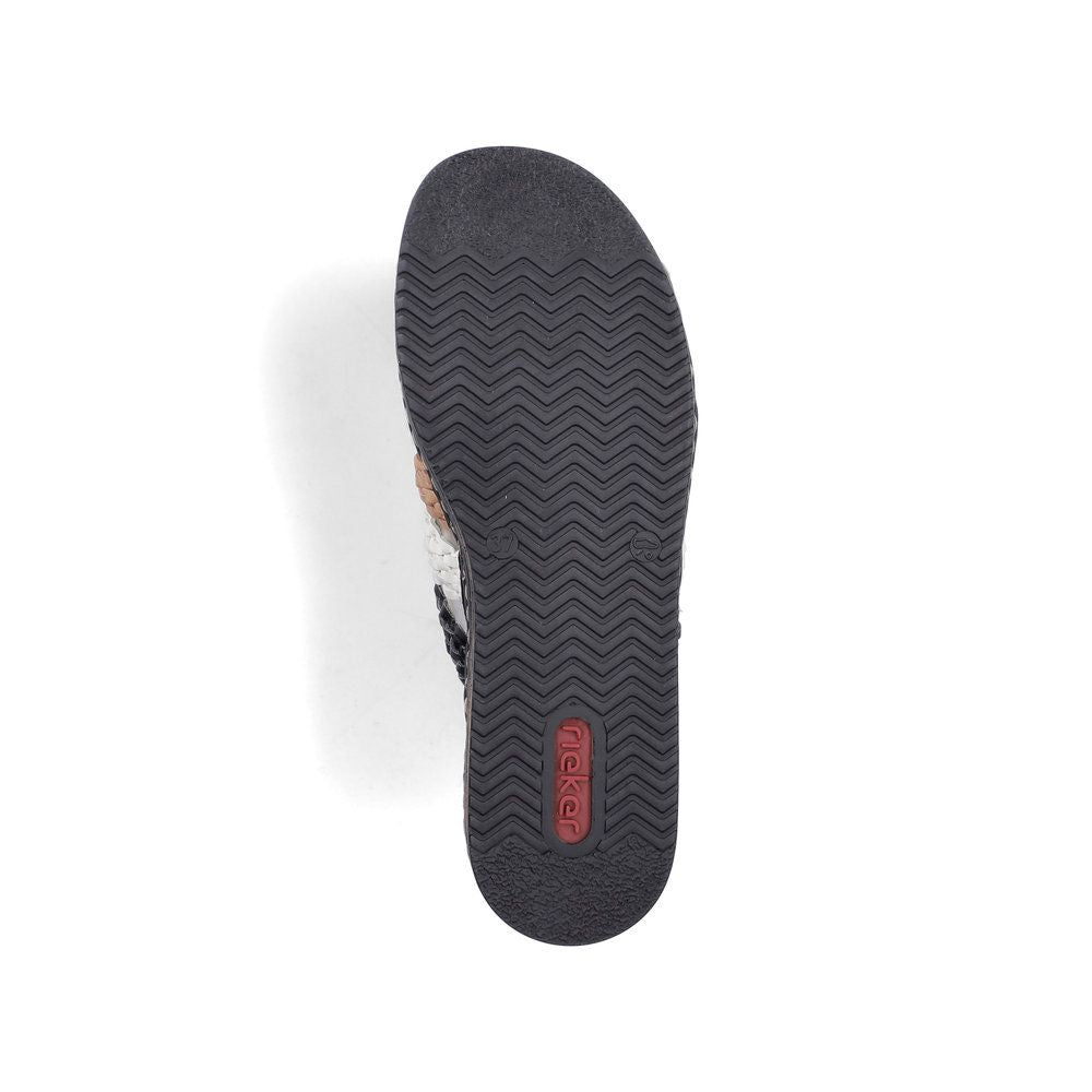 Rieker 629P8 Women's Slide Sandals – Multi