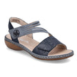 Rieker 65964 Women's Strap Sandal – Blue