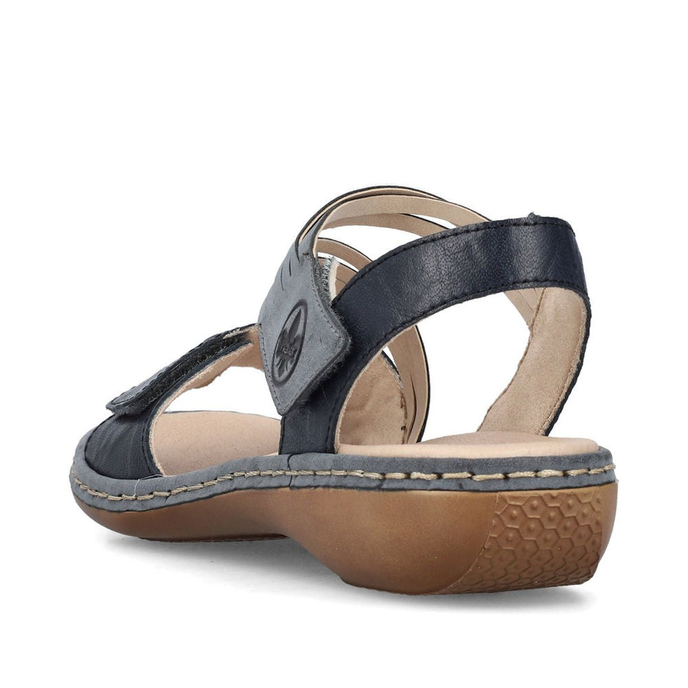 Rieker 65964 Women's Strap Sandal – Blue
