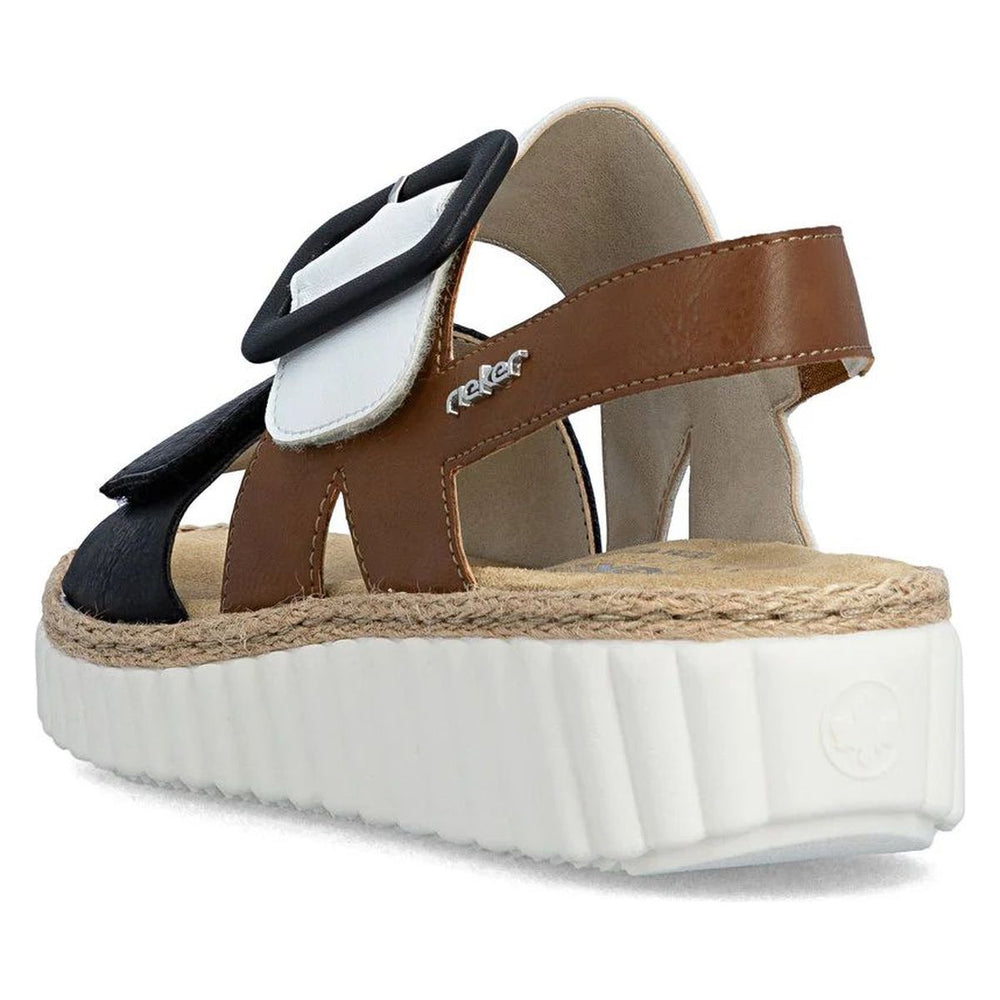 Rieker 69260 Women's Wide Sandals – Multi