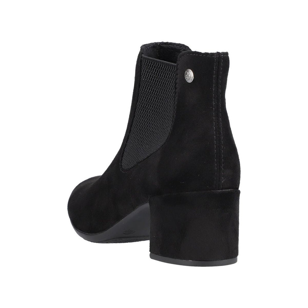 Rieker 70284 Graphite Black Womens Ankle Boots