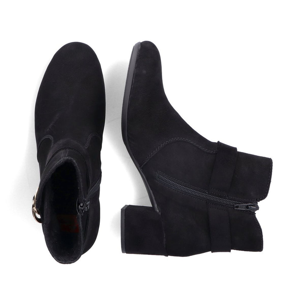 Rieker 70289 Ankle Boot in Black