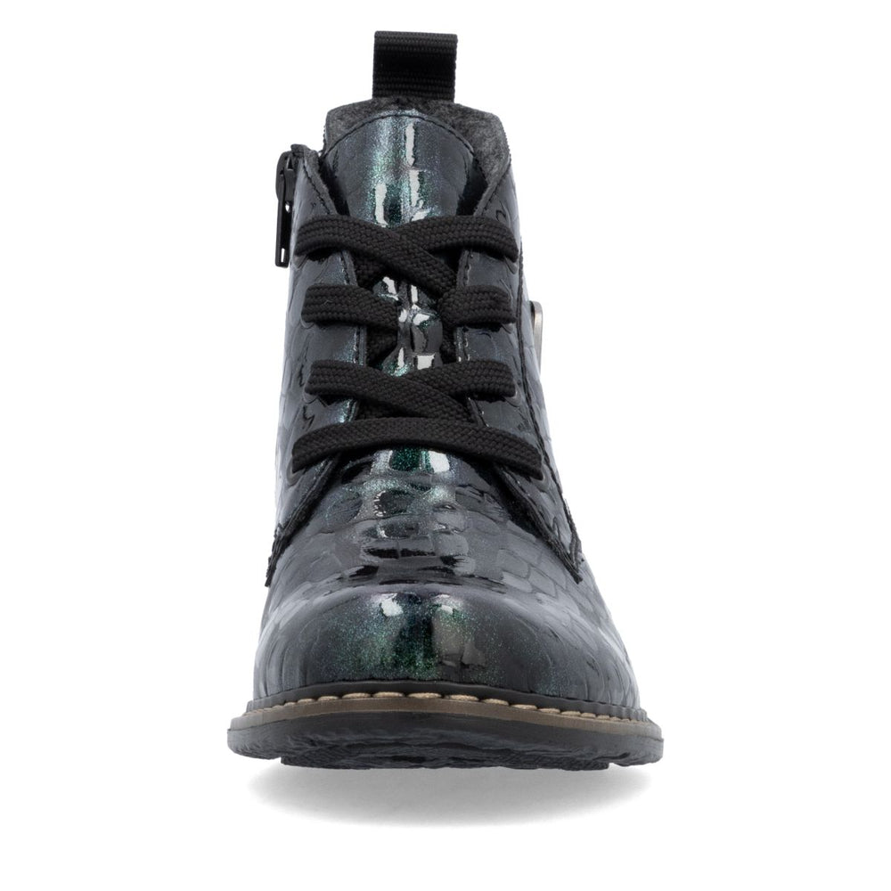 Rieker 71205 Women's Mid Height Boot – Green