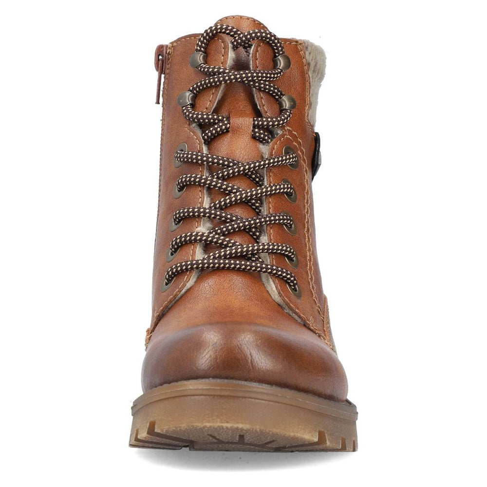 Rieker 73220 Women's Mid Height Boot - Brown