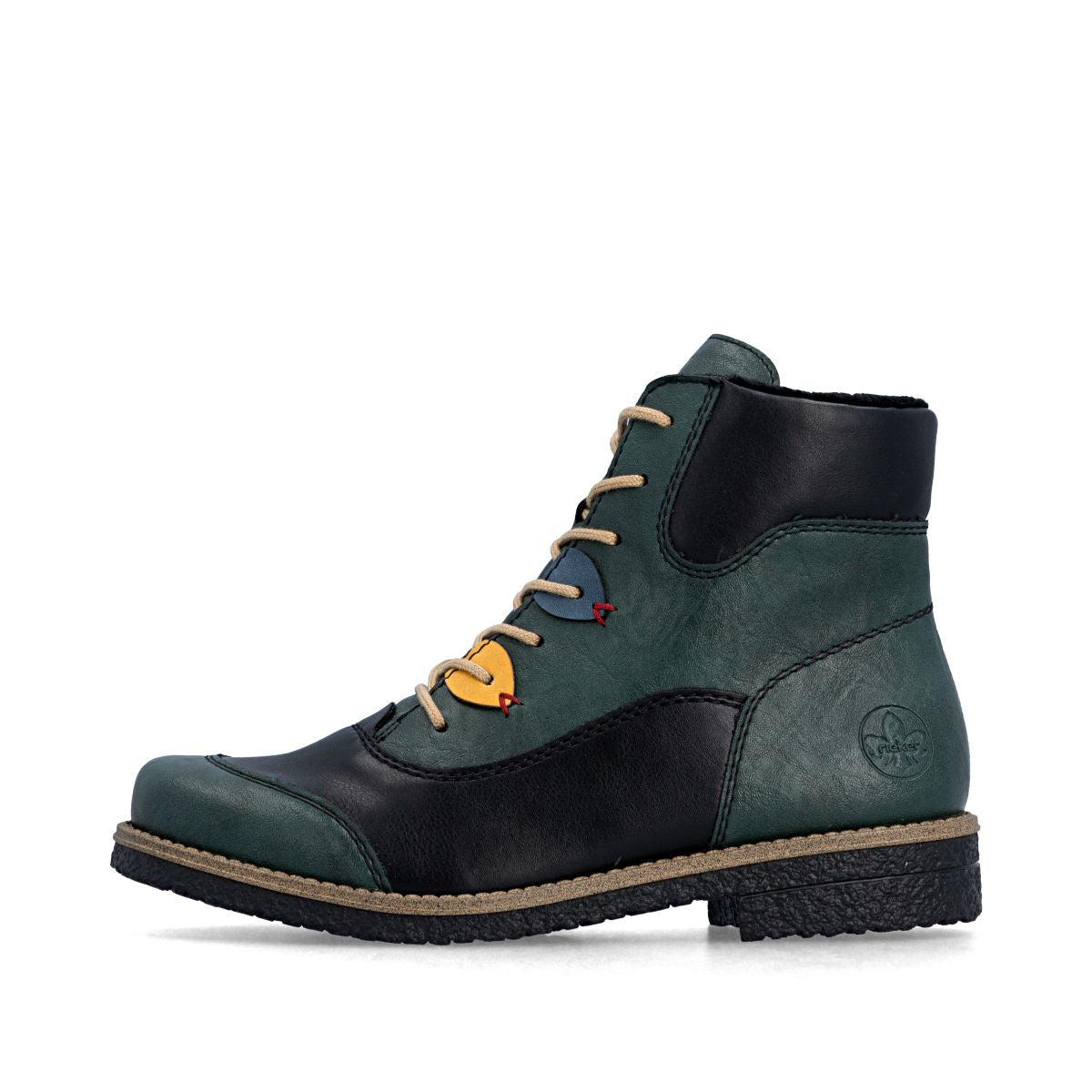 Rieker 73510 Women's Mid Height Boots - Green