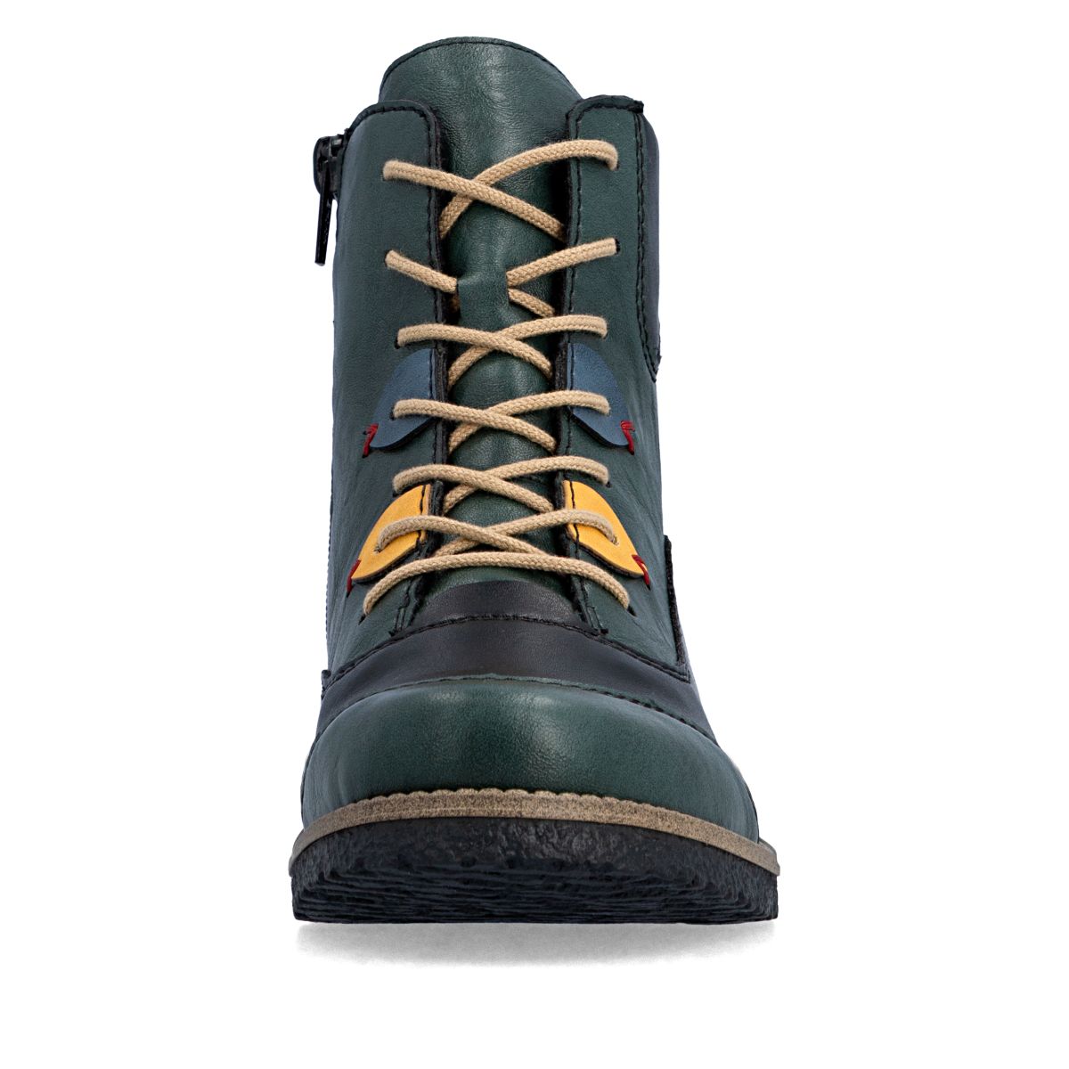 Rieker 73510 Women's Mid Height Boots - Green